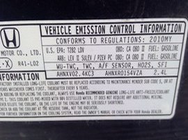 2010 ACCORD BLACK LX-P 2.4L AT  A24010